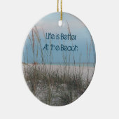 Strand-Verzierung Keramikornament (Rechts)