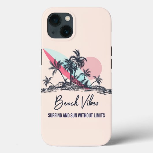 Strand-Vibes Case-Mate iPhone Hülle (Rückseite)