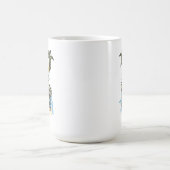 Strand-Vibes Kaffeetasse (Mittel)
