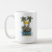 Strand-Vibes Kaffeetasse (Links)