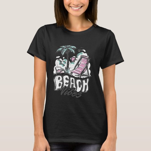 Strand-Vibes T-Shirt (Vorderseite)