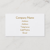 STRAND VISITENKARTE (Rückseite)