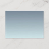 Strand-Visitenkarte Visitenkarte (Rückseite)