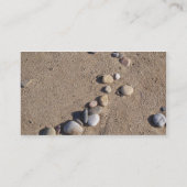 Strand-Visitenkarte Visitenkarte (Rückseite)