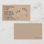 Strand-Visitenkarten Visitenkarte (Vorne/Hinten)