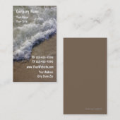 Strand-Visitenkarten Visitenkarte (Vorne/Hinten)