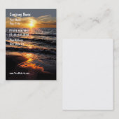 Strand-Visitenkarten Visitenkarte (Vorne/Hinten)