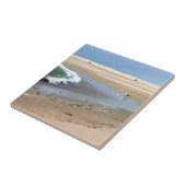 Strand-Vögel Fliese (Seite)