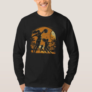 Strand-Volleyball-Grafiken für Männer Frauen Junge T-Shirt