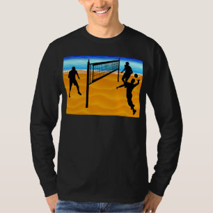 Strand-Volleyball T-Shirt
