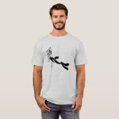 Strand-Volleyball T-Shirt (Vorne ganz)