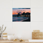 Strand von Acapulco, Mexiko Poster (Küche)
