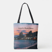 Strand von Acapulco, Mexiko Tasche (Rückseite)