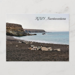 Strand von Ajuy Fürteventura - Postkarte