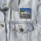 Strand von Amalfi, Kampanien, Italien Button (Beispiel)
