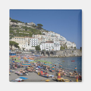 Strand von Amalfi, Kampanien, Italien Magnet