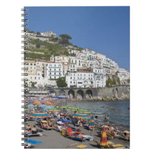 Strand von Amalfi, Kampanien, Italien Notizblock
