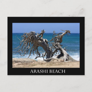 Strand von Arashi 2 Postkarte