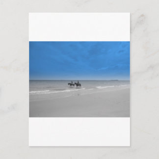Strand von Bamburgh Postkarte