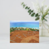 Strand von Banzai Postkarte (Stehend Vorderseite)