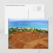 Strand von Banzai Postkarte (Vorne/Hinten)