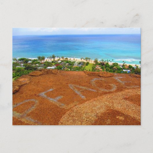 Strand von Banzai Postkarte (Vorderseite)