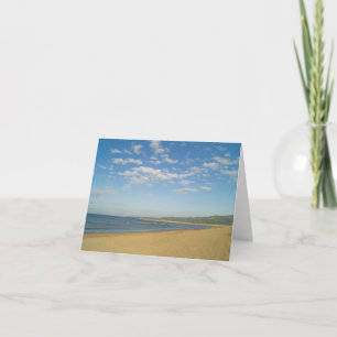 Strand von Bataan - Philippinen Dankeskarte