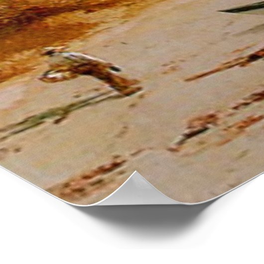 Strand von Beverly Poster (Ecke)