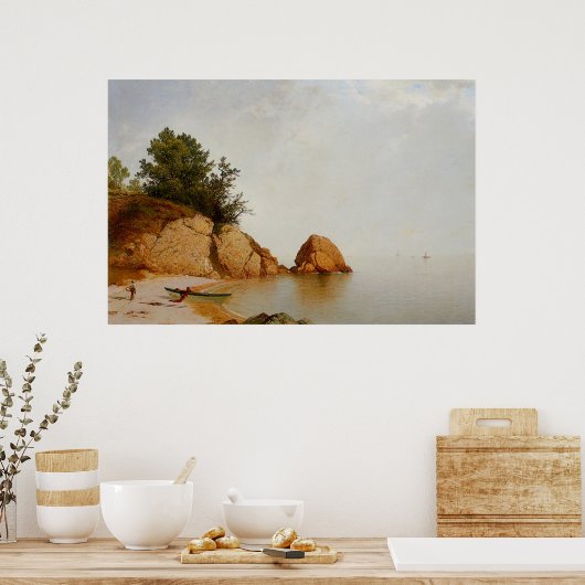 Strand von Beverly Poster (Küche)