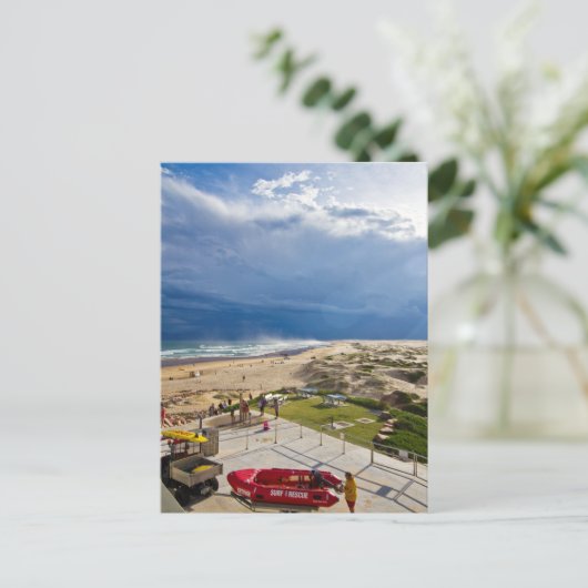 Strand von Birubi 3 Postkarte (Stehend Vorderseite)