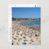 Strand von Bondi Postkarte (Vorne/Hinten)