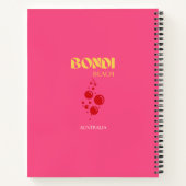 Strand von Bondi, rosa Notizblock (Rückseite)