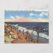 Strand von Cape Cod Postkarte (Vorderseite)