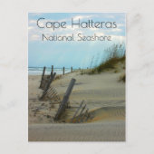 Strand von Cape Hatteras National Seashore, NC Postkarte (Vorderseite)