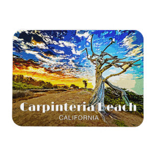 Strand von Carpinteria Magnet