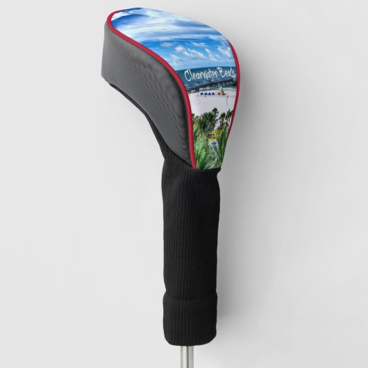 Strand von Clearwater, Reiseziel Golf Headcover (angewinkelt)