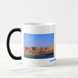 Strand von Coney Island - NYC-Tasse Verwandlungstasse