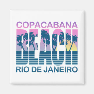 Strand von Copacabana Magnet