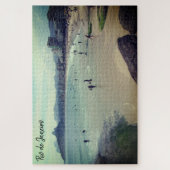 Strand von Copacabana Puzzle (Vertikal)