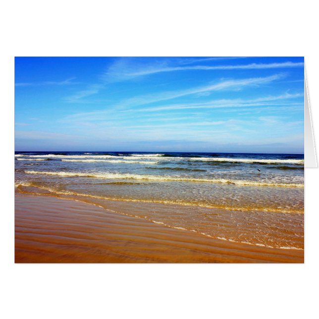 Strand von Daytona Beach, Florida (Vorderseite (Horizontal))