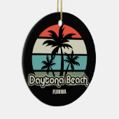 Strand von Daytona, Florida Keramik Ornament (Rechts)
