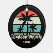 Strand von Daytona, Florida Keramik Ornament (Links)