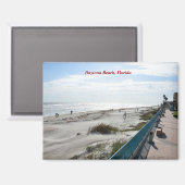Strand von Daytona, Florida Magnet (Vorderseite/Rückseite)