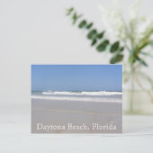 Strand von Daytona Postkarte (Stehend Vorderseite)