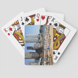 Strand von dem Osten von Benidorm Spielkarten