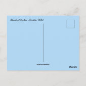 Strand von Destin Florida USA Postkarte (Rückseite)