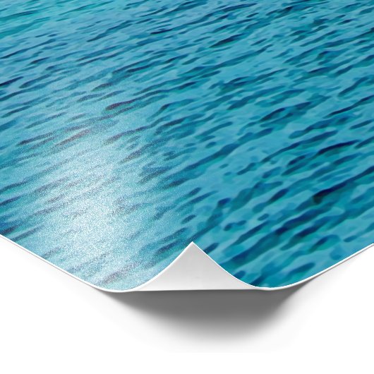 Strand von Dubrovnik Fotodruck (Ecke)