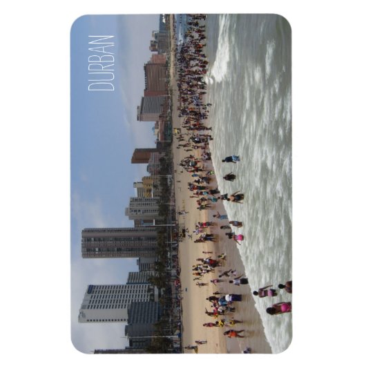 Strand von Durban Magnet (Vertikal)