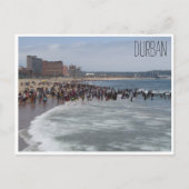 Strand von durban postkarte (Vorderseite)