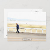 Strand von Essaouira, Marokko Postkarte (Vorne/Hinten)